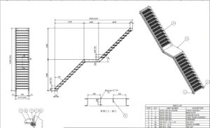 2D Plans of Structural Design – Waste Separation Facility